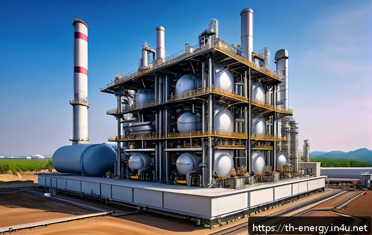 고온가스로 냉각 원자로 - A detailed cutaway illustration of a High Temperature Gas-cooled Reactor (HTGR) in operation, showca...