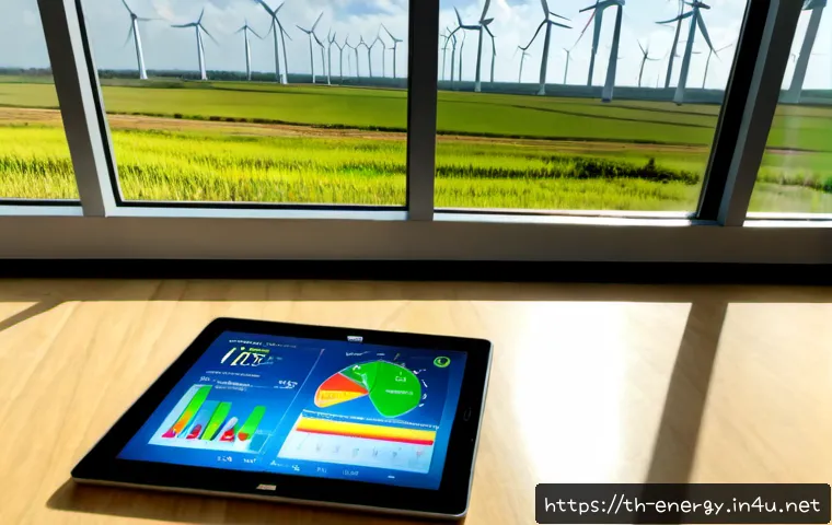 Home 29 재생에너지 전력 예측 - Photorealistic renewable energy power forecasting scene in Thailand, a Thai energy analyst wearing s...